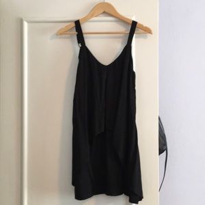 Black Pleated Dress